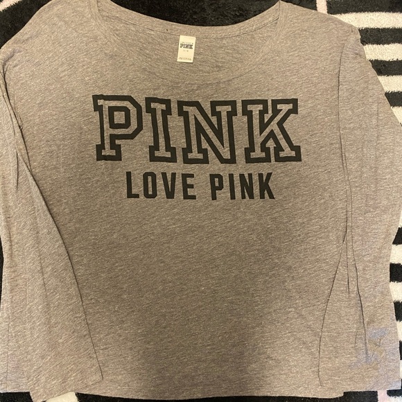 PINK Victoria's Secret Tops - Vs Pink long sleeve tee